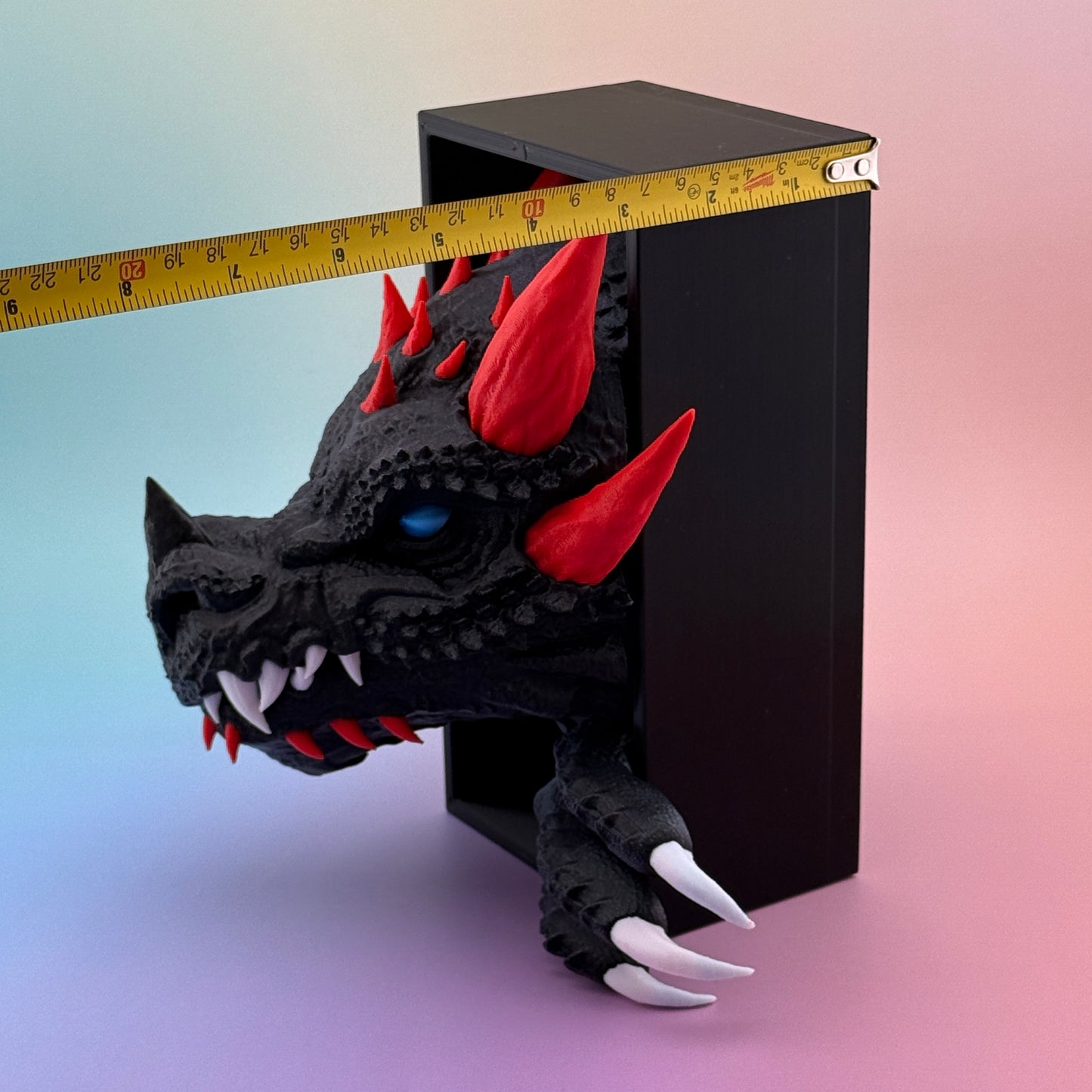 Dragon Book Nook – Enchanted 3D Printed Fantasy Bookshelf Insert