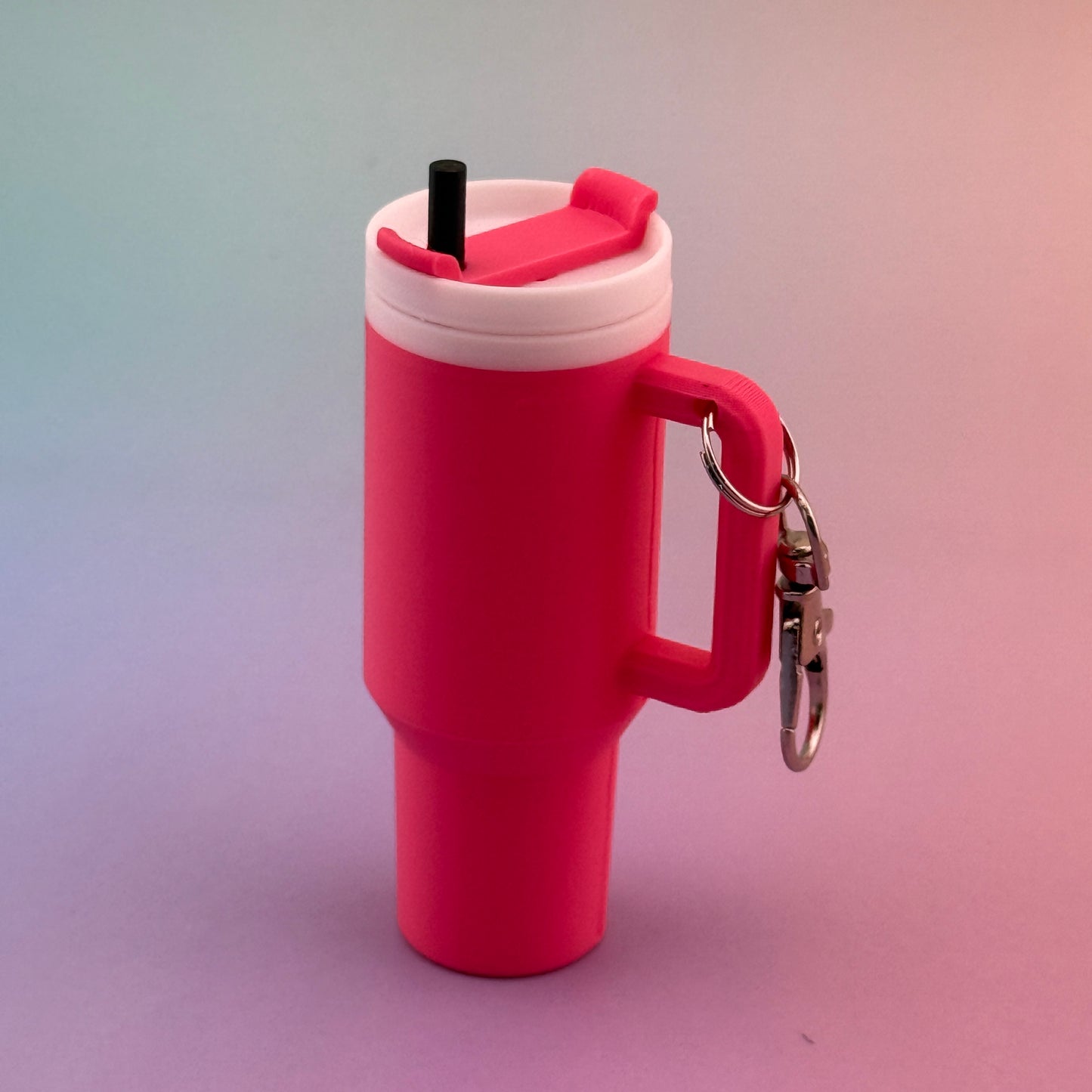 Mini Slim Can Tumbler Keychain – 3D Printed