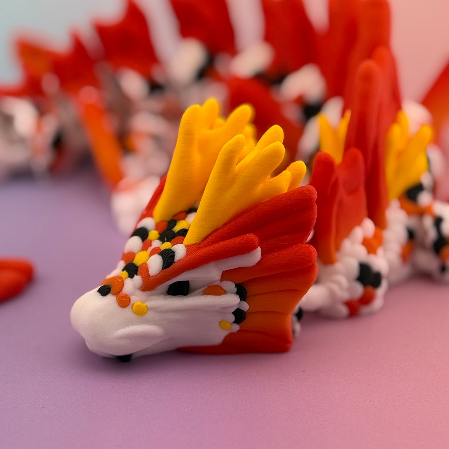 Koi Dragon – Articulated 3D Printed Figurine