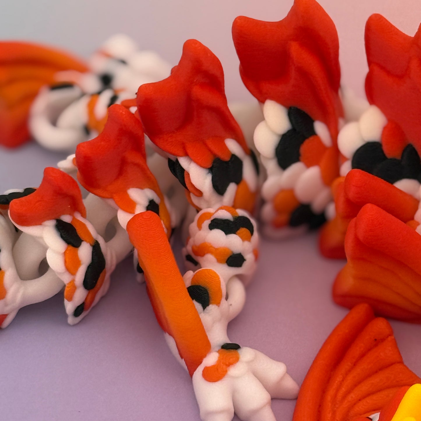 Koi Dragon – Articulated 3D Printed Figurine