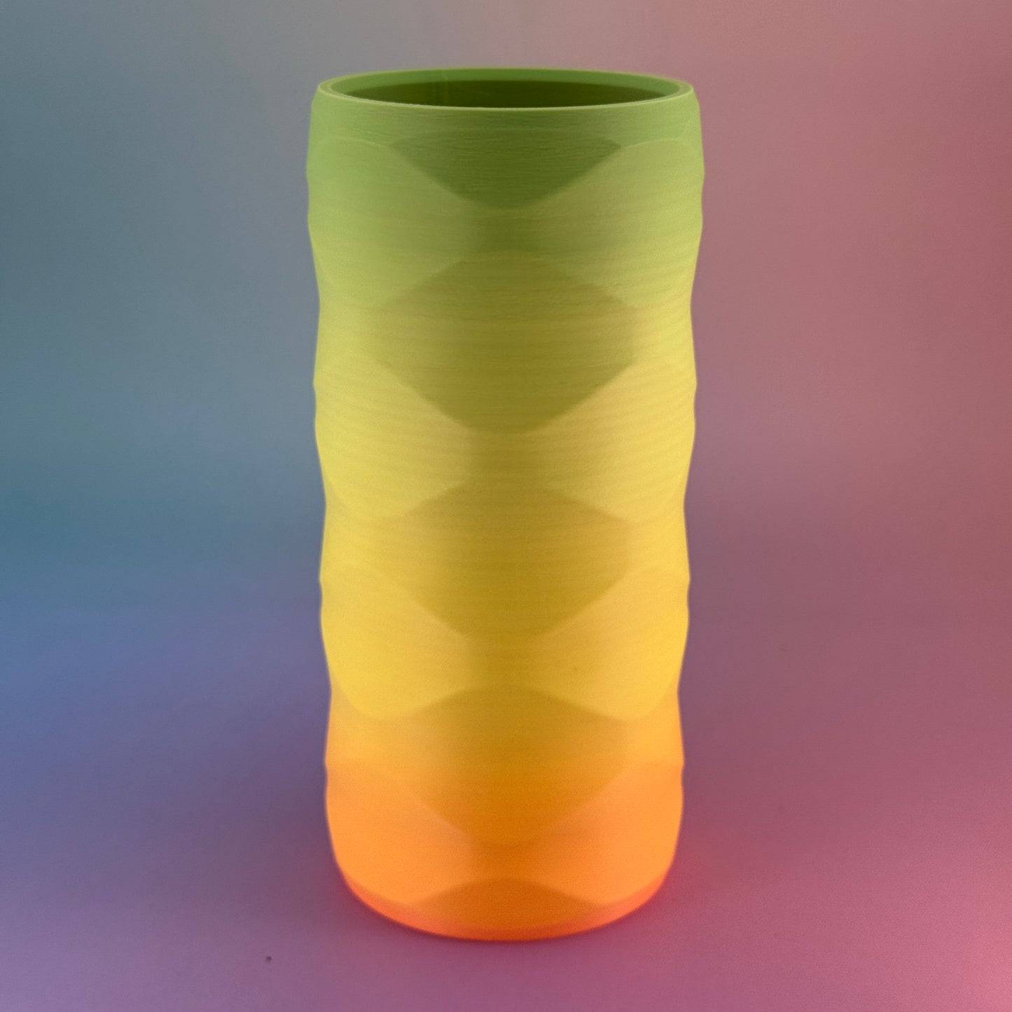 Rainbow Slim Can Kozy – 3D Printed Colorful Drink Holder