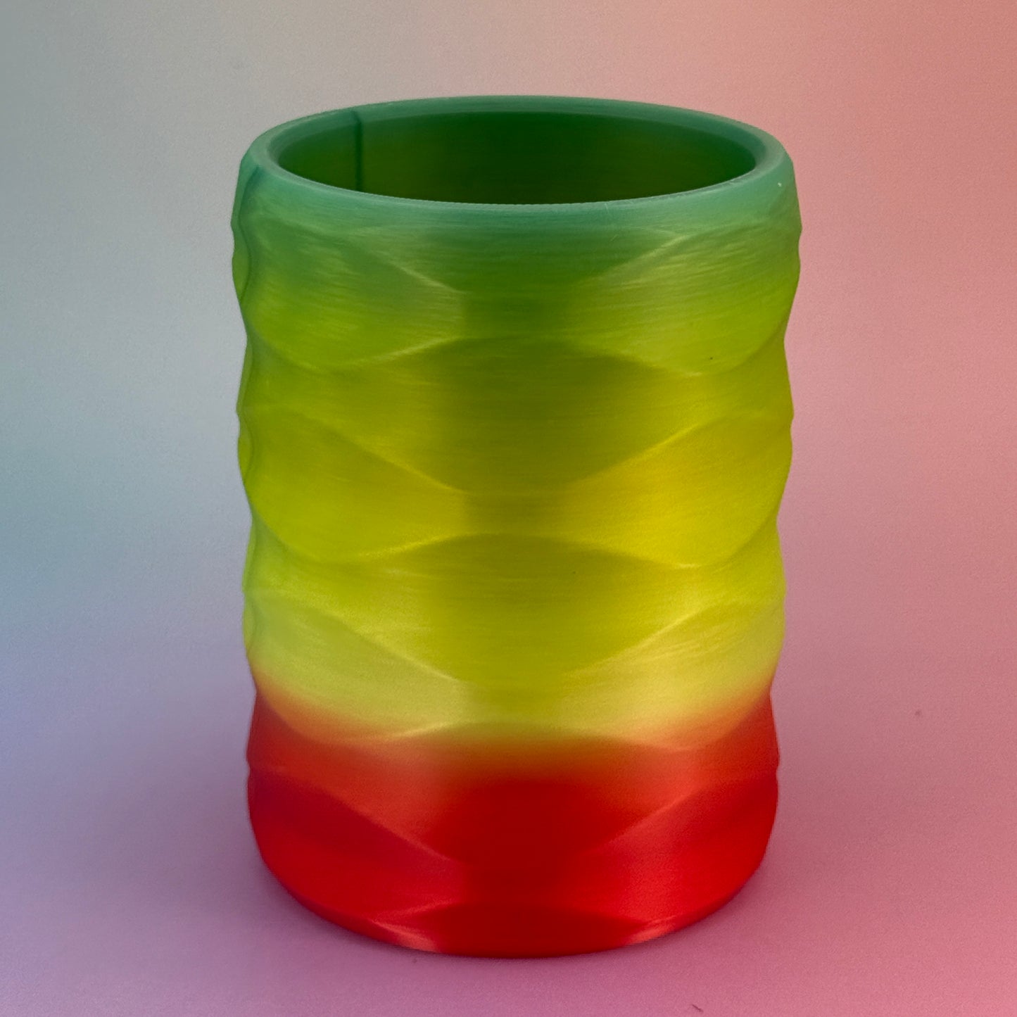 Rainbow Regular Can Kozy – 3D Printed Colorful Drink Holder for Standard Cans