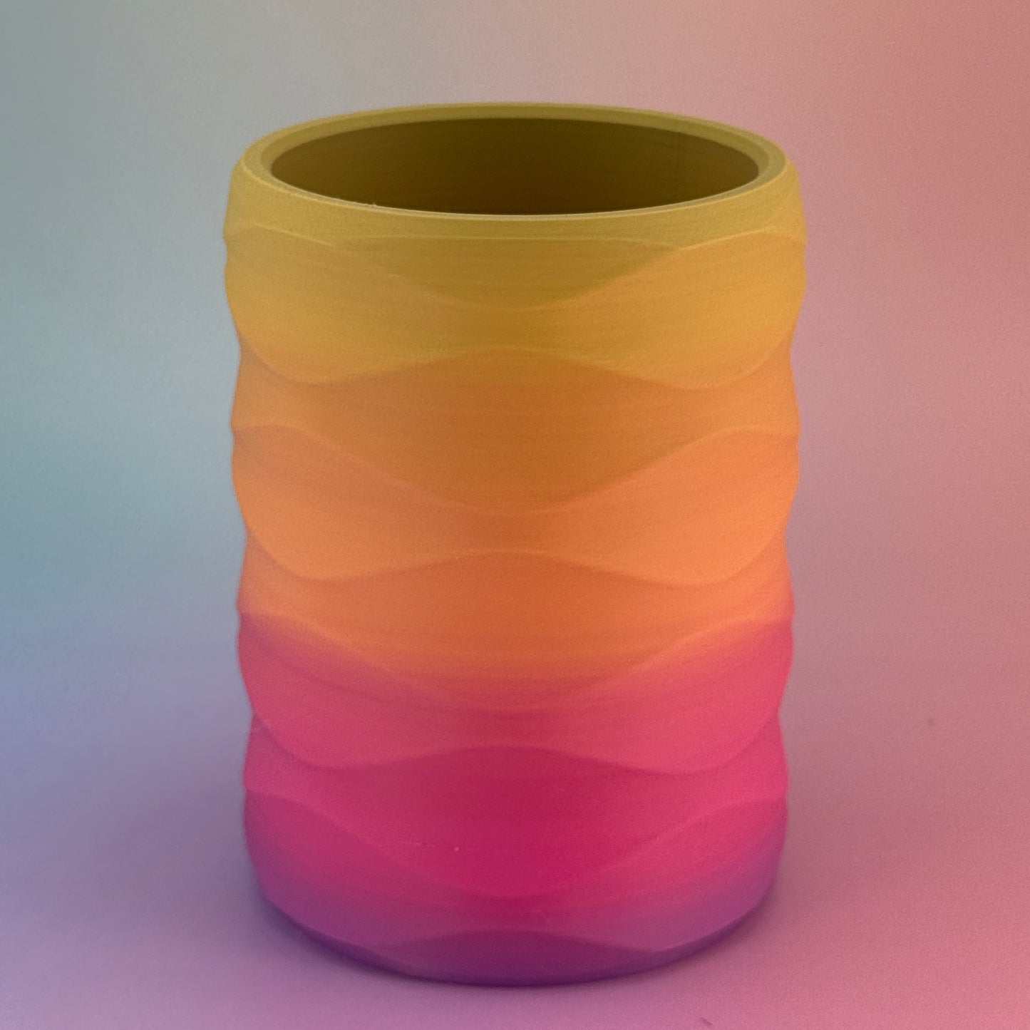 Rainbow Regular Can Kozy – 3D Printed Colorful Drink Holder for Standard Cans