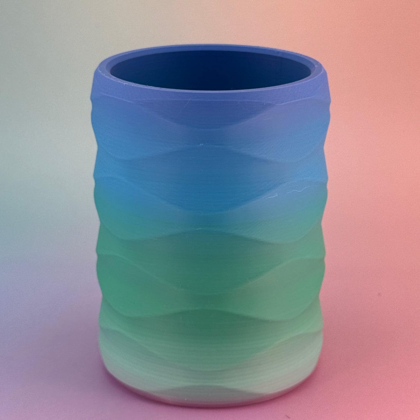 Rainbow Regular Can Kozy – 3D Printed Colorful Drink Holder for Standard Cans