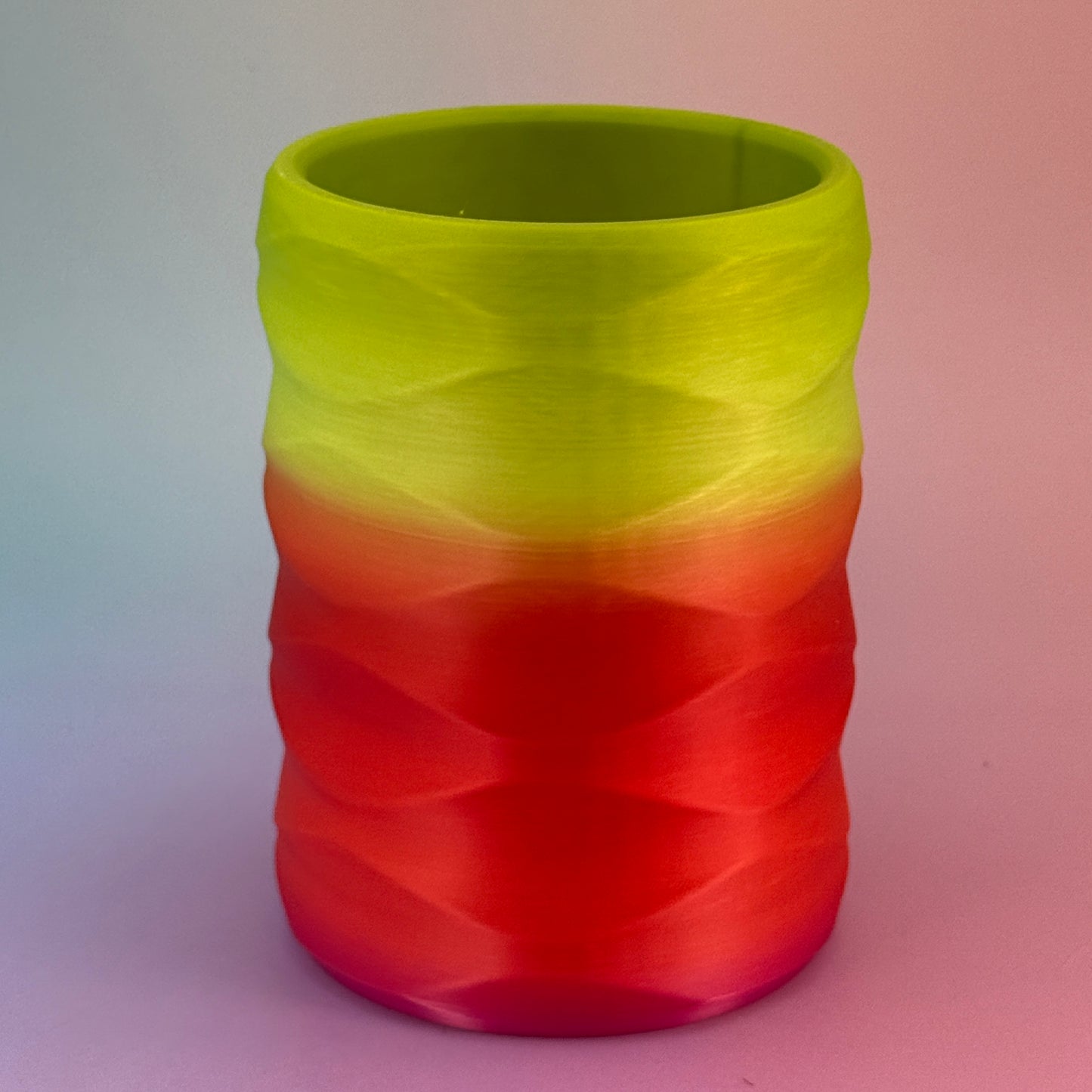 Rainbow Regular Can Kozy – 3D Printed Colorful Drink Holder for Standard Cans