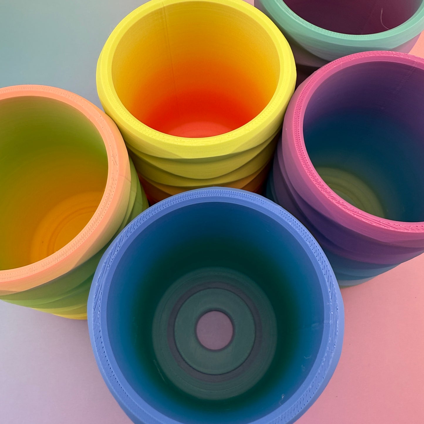 Rainbow Regular Can Kozy – 3D Printed Colorful Drink Holder for Standard Cans