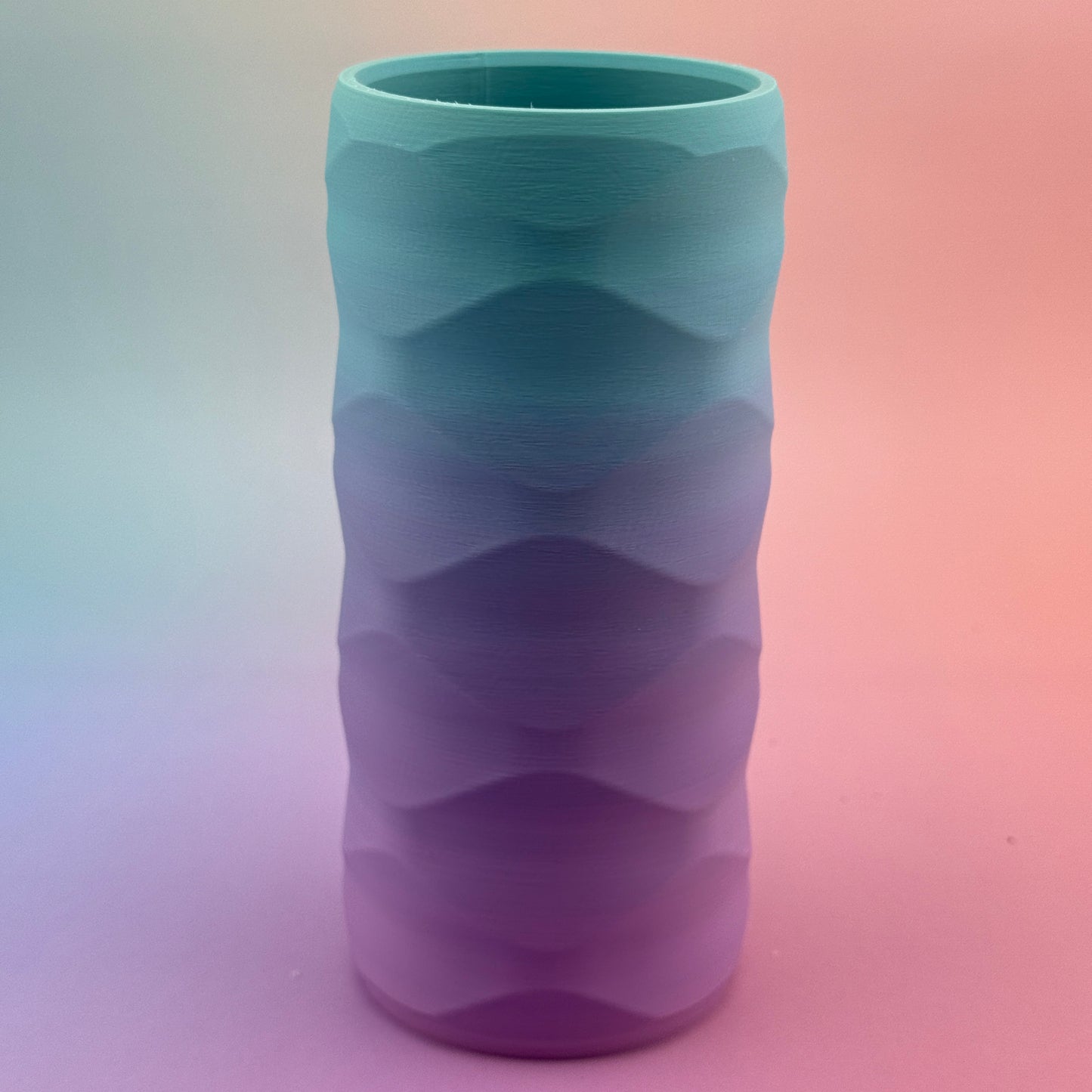 Rainbow Slim Can Kozy – 3D Printed Colorful Drink Holder