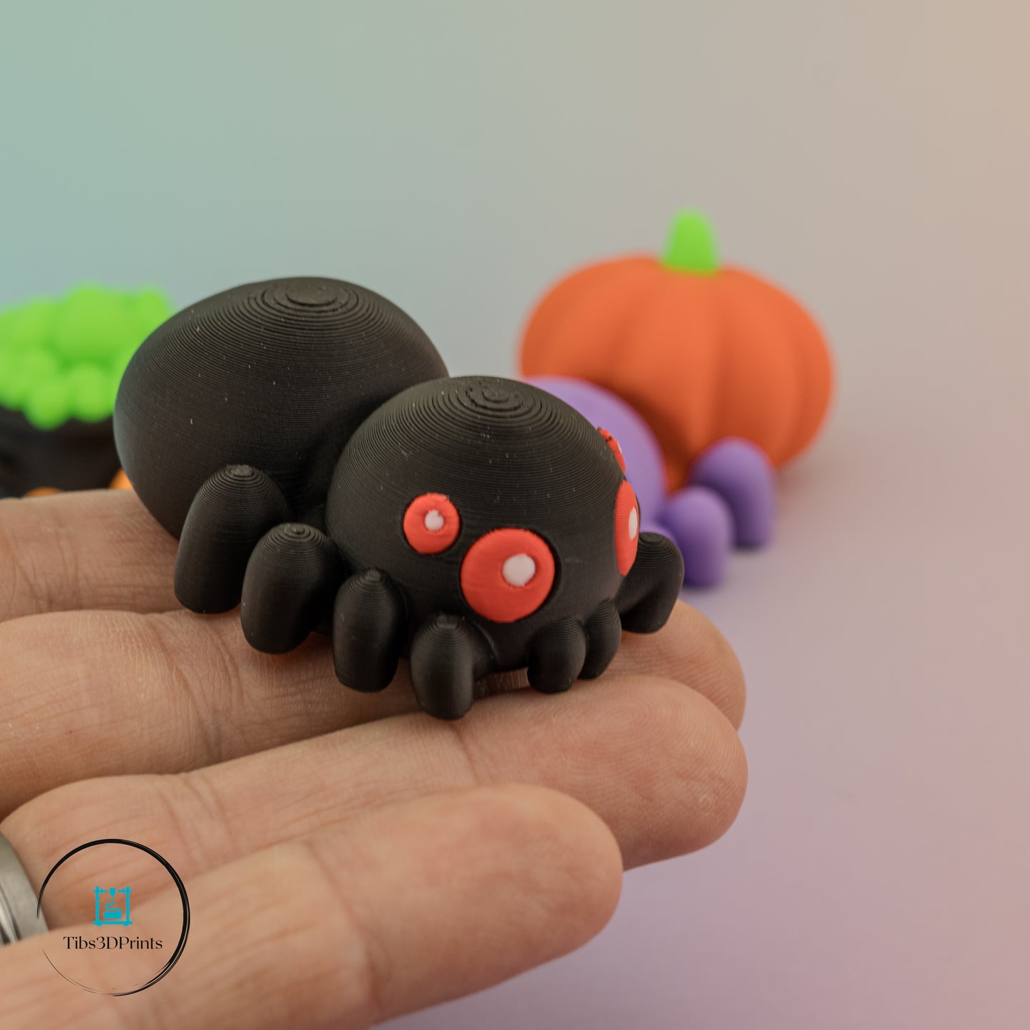 Spooky Cute Spider 4 Pack β Halloween Desk & Shelf Decorations