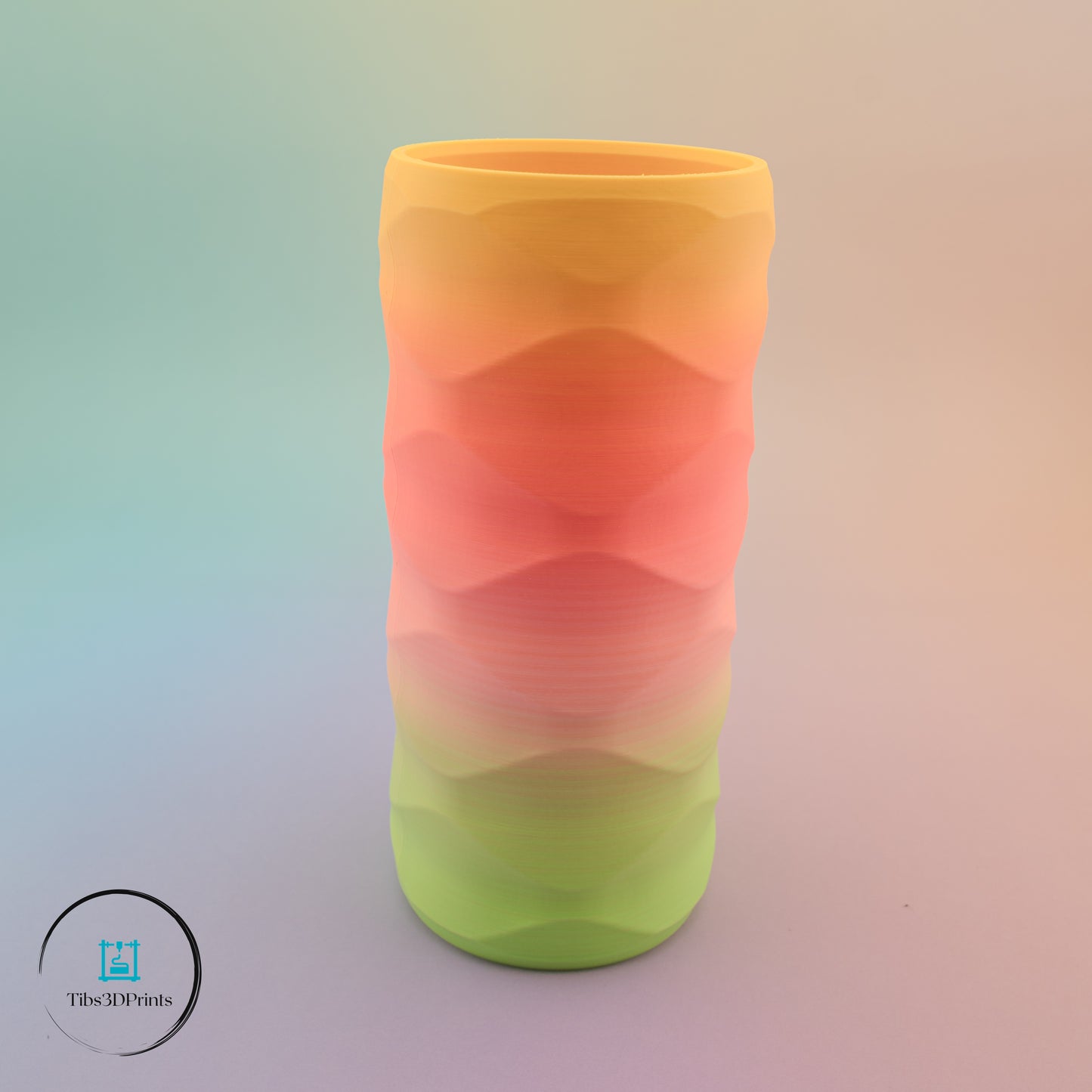 Rainbow Slim Can Kozy – 3D Printed Colorful Drink Holder