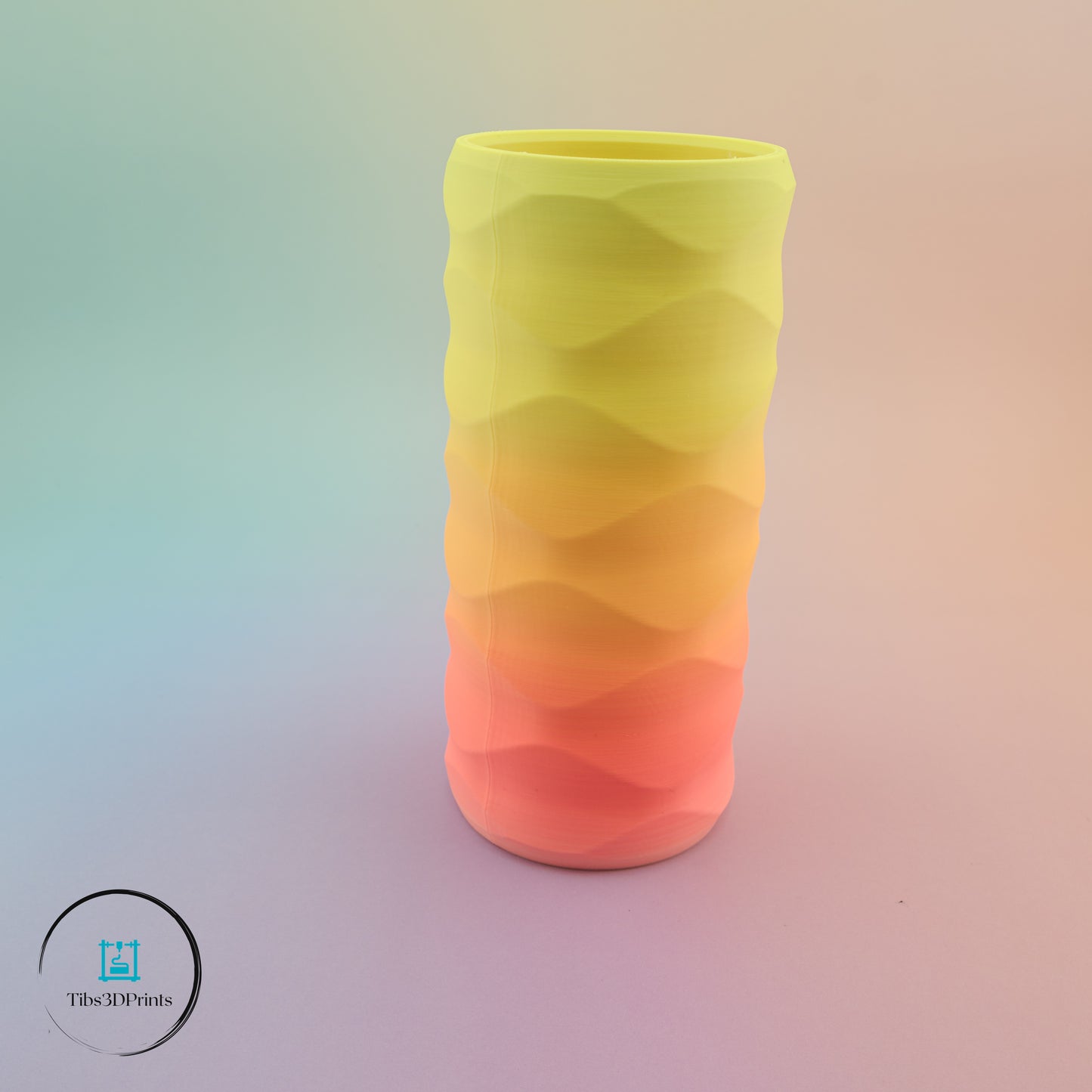 Rainbow Slim Can Kozy – 3D Printed Colorful Drink Holder