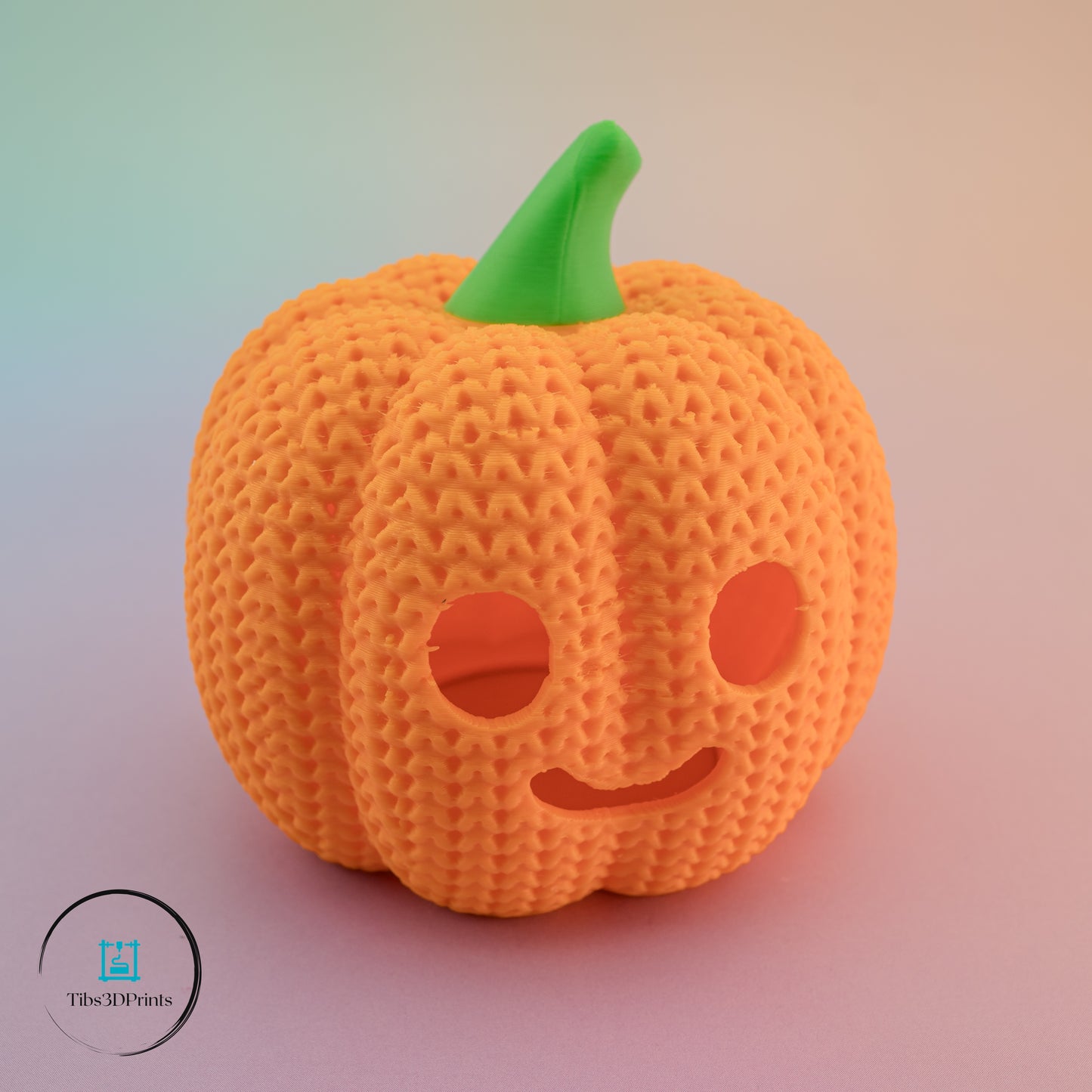 Hallow Pumpkin – Smiling 3D Printed Jack-O’-Lantern