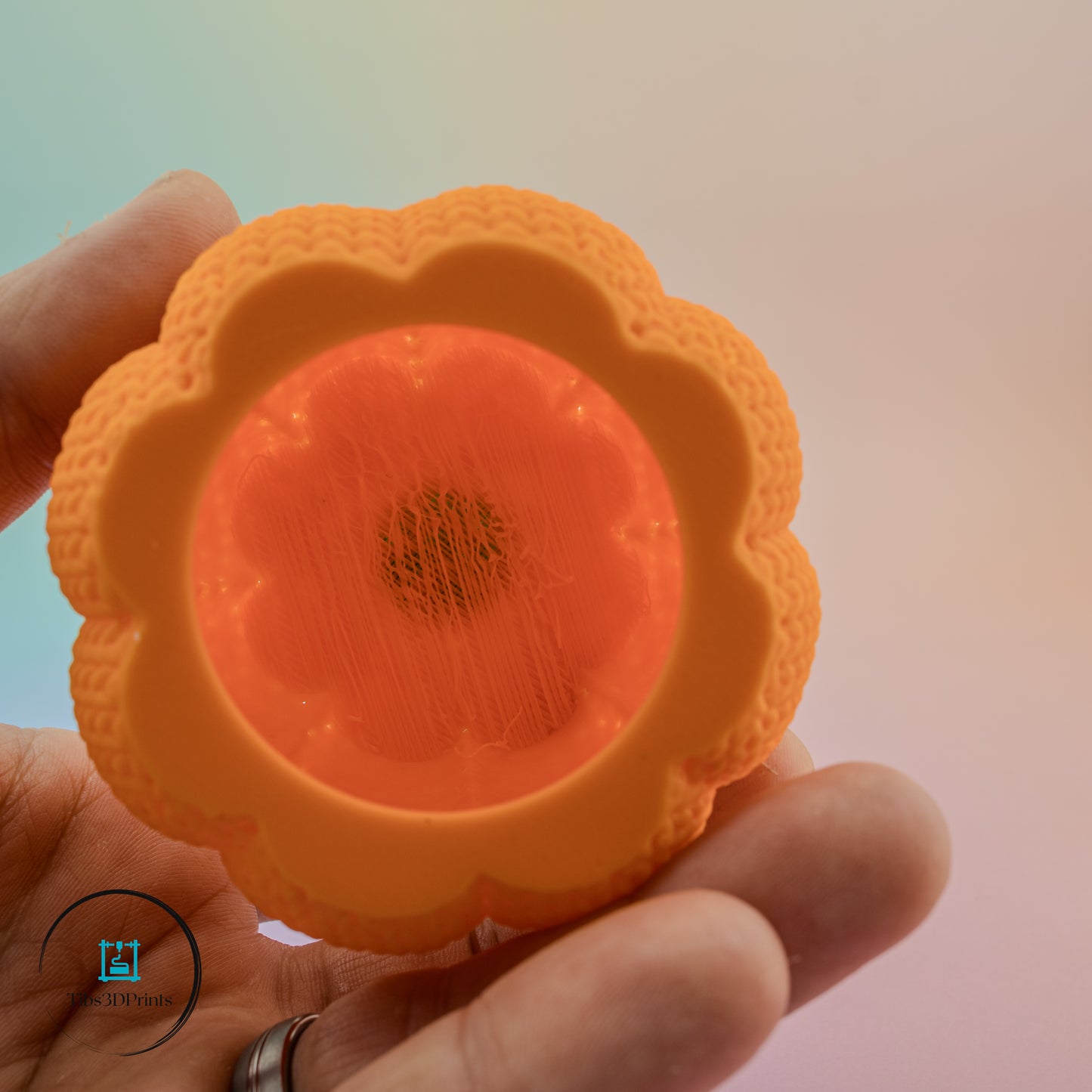 Hallow Pumpkin – Smiling 3D Printed Jack-O’-Lantern