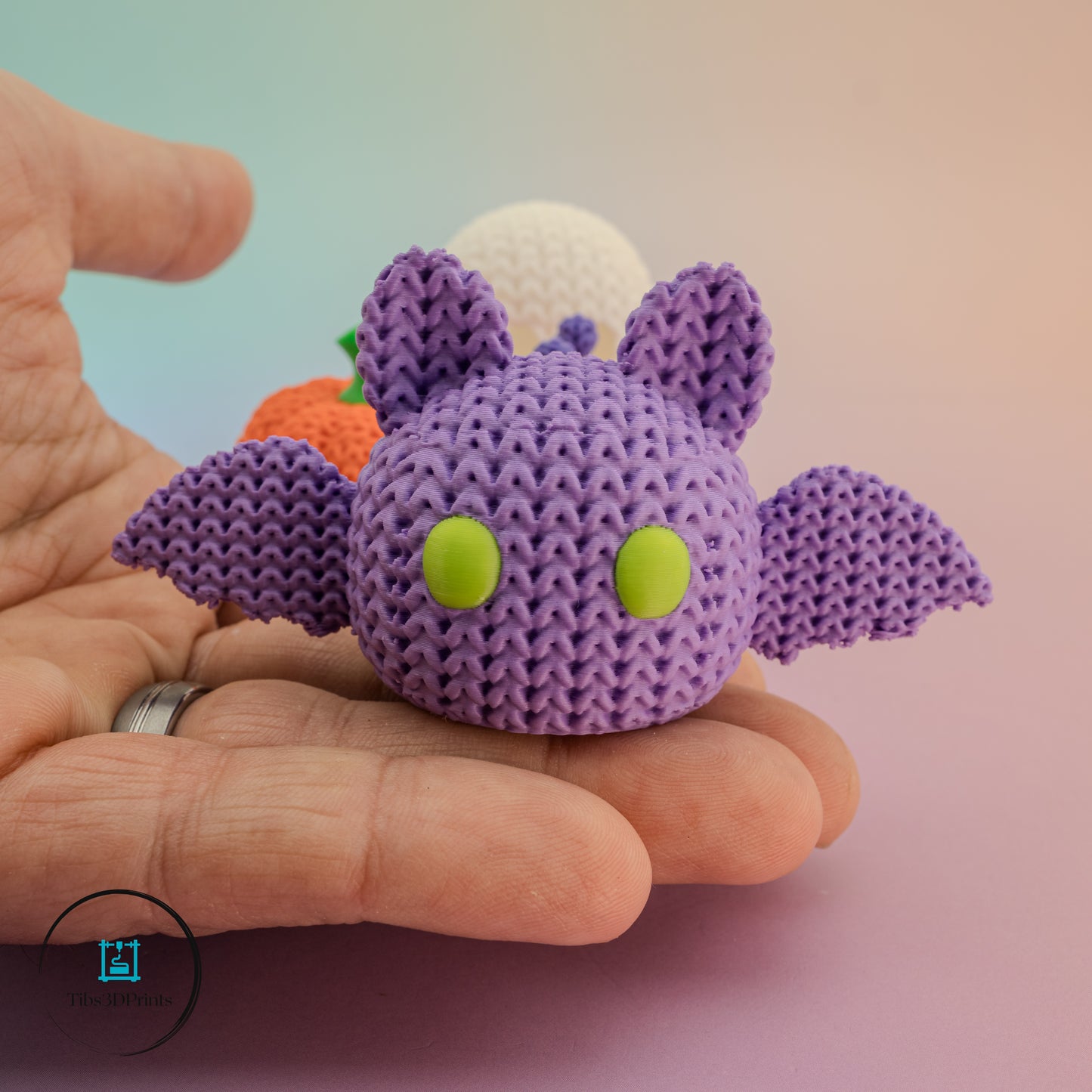 Halloween Crochet Creatures β Snail, Bat & Ghost (3 Pack)