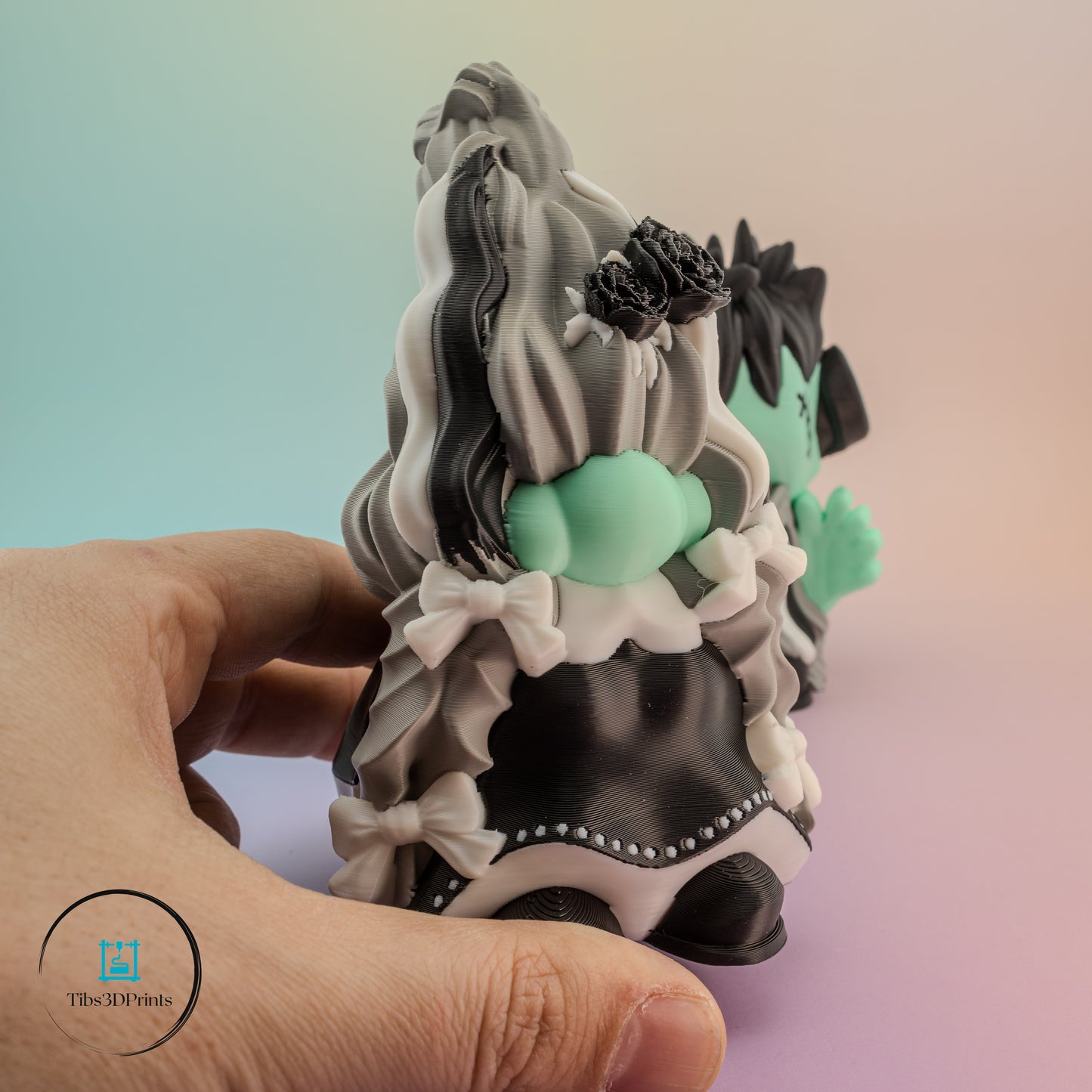 Frankenstein & Bride of Frankenstein Gnome Set π§ββοΈ