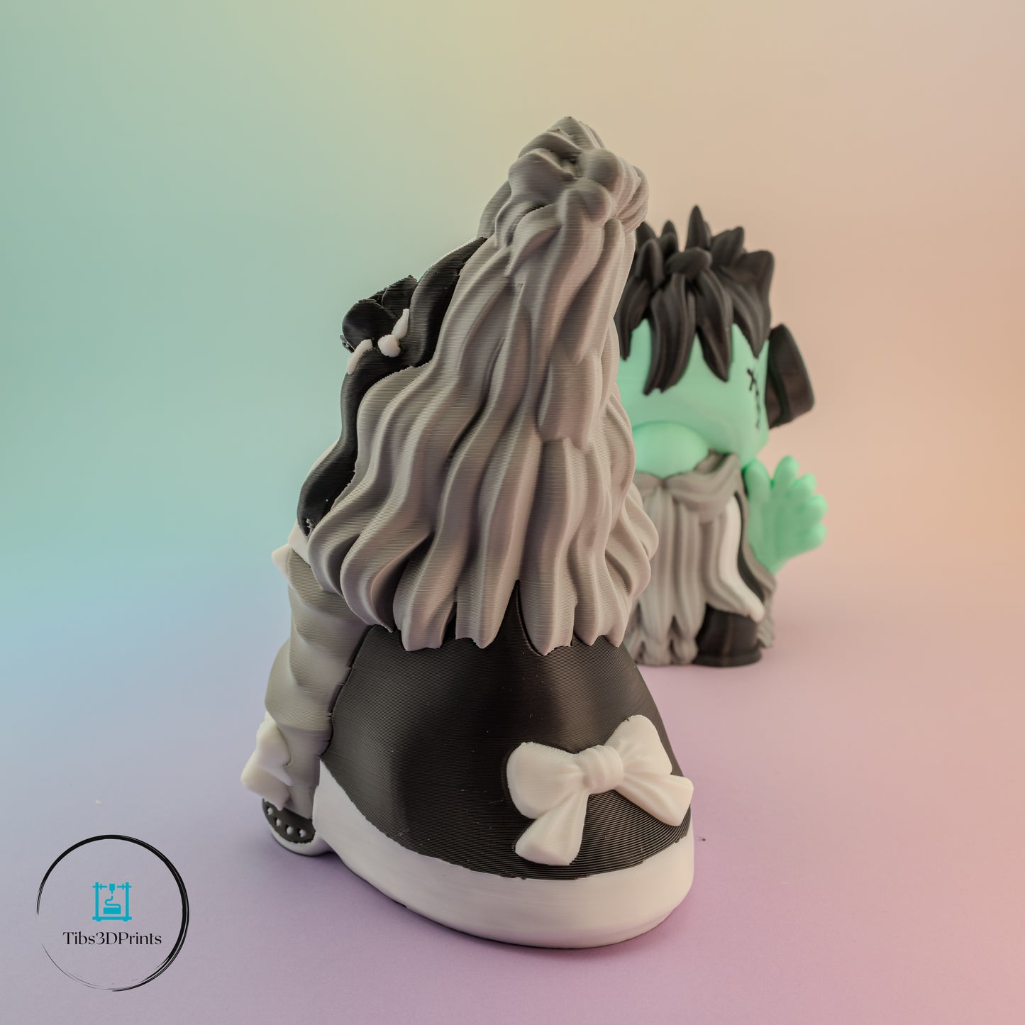 Frankenstein & Bride of Frankenstein Gnome Set π§ββοΈ