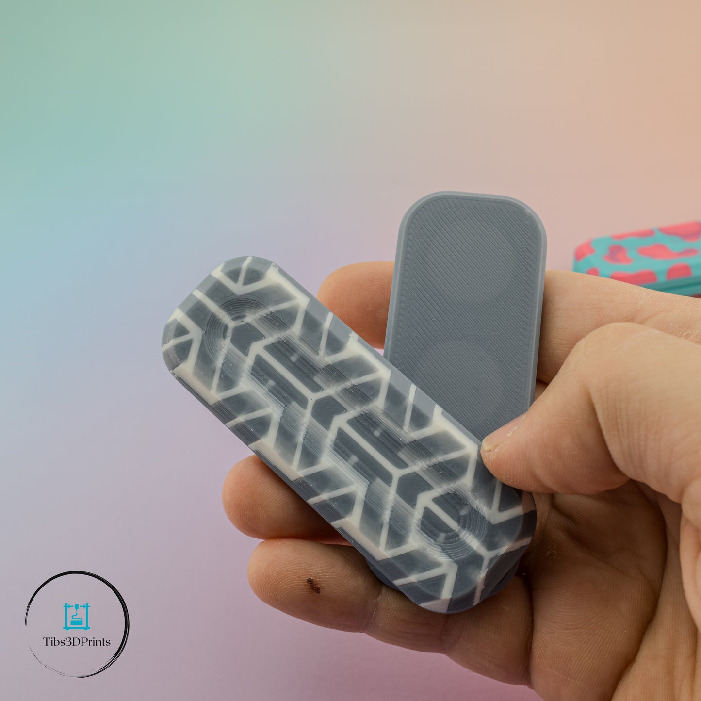 Magnetic Fidget Slider — Pattern Collection (3 Magnets per Side)