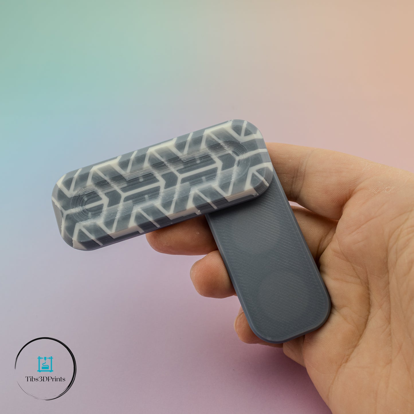Magnetic Fidget Slider — Pattern Collection (3 Magnets per Side)
