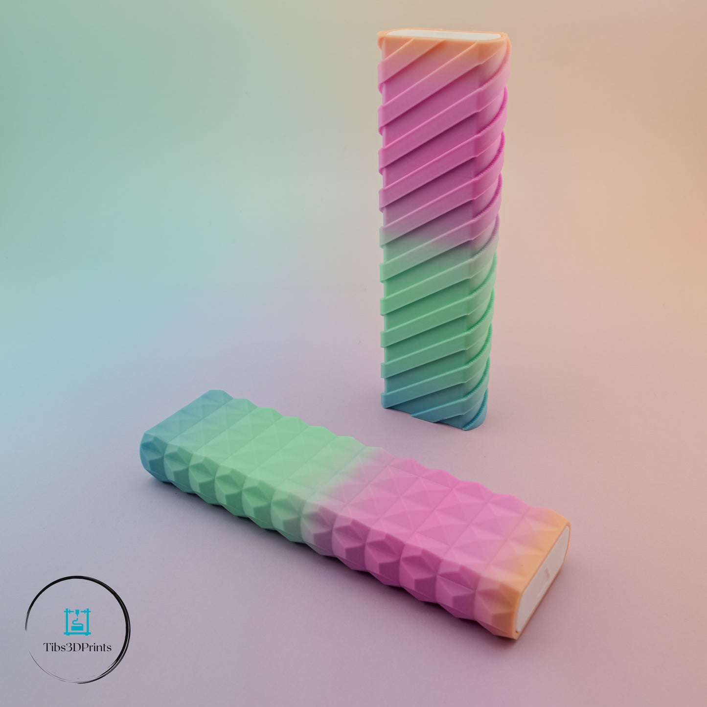 Rainbow Medicine Holder — 2 Pack (Weekly Pill Organizer)