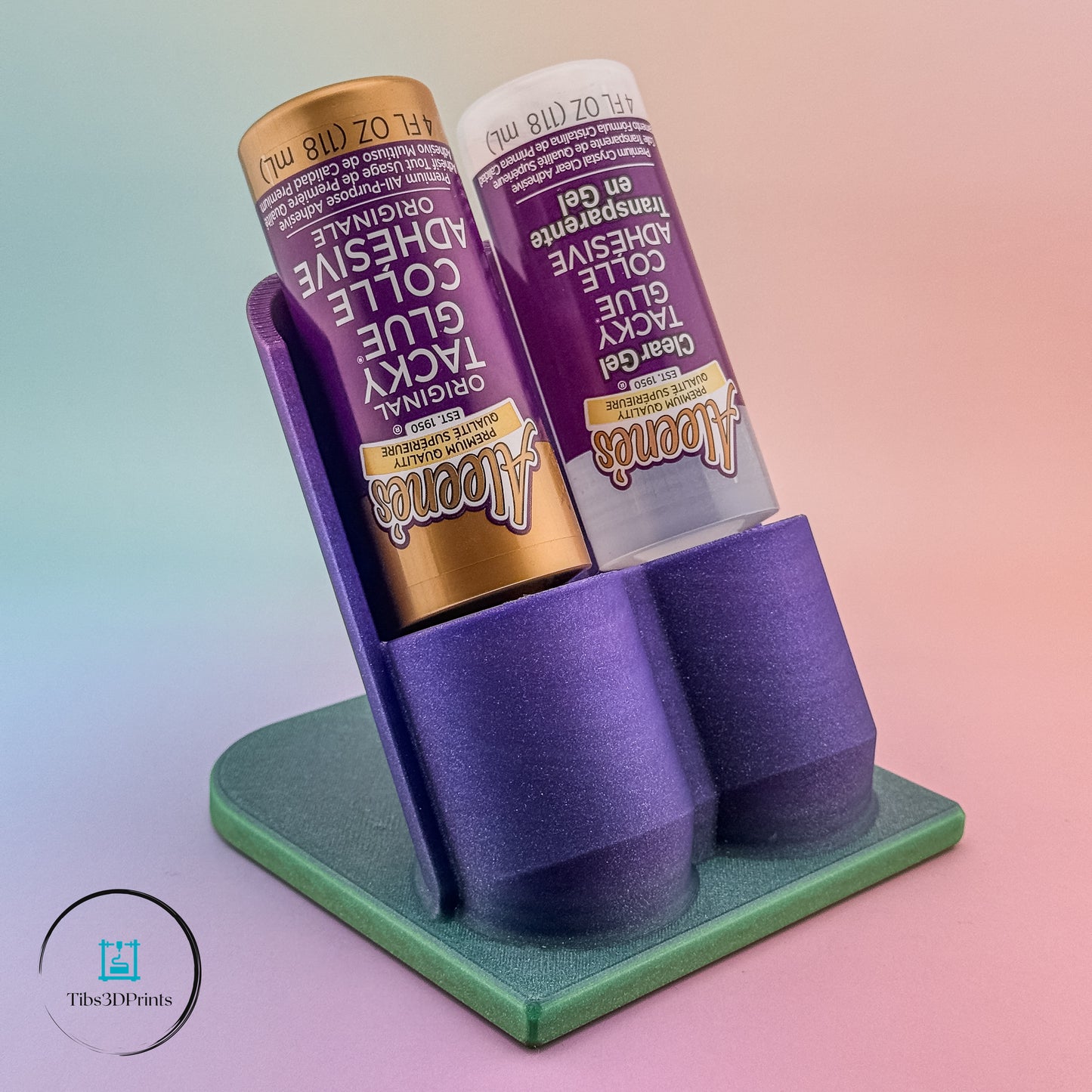 3D printed craft glue desk organizer — printed in Parma, Ohio by Tibs3DPrints, ships fast