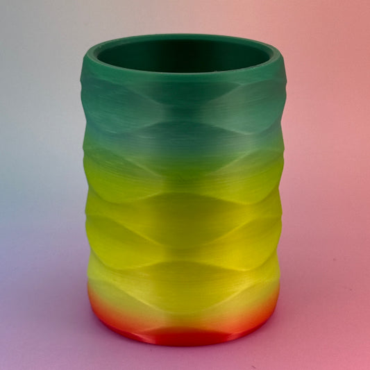 Rainbow Regular Can Kozy – 3D Printed Colorful Drink Holder for Standard Cans