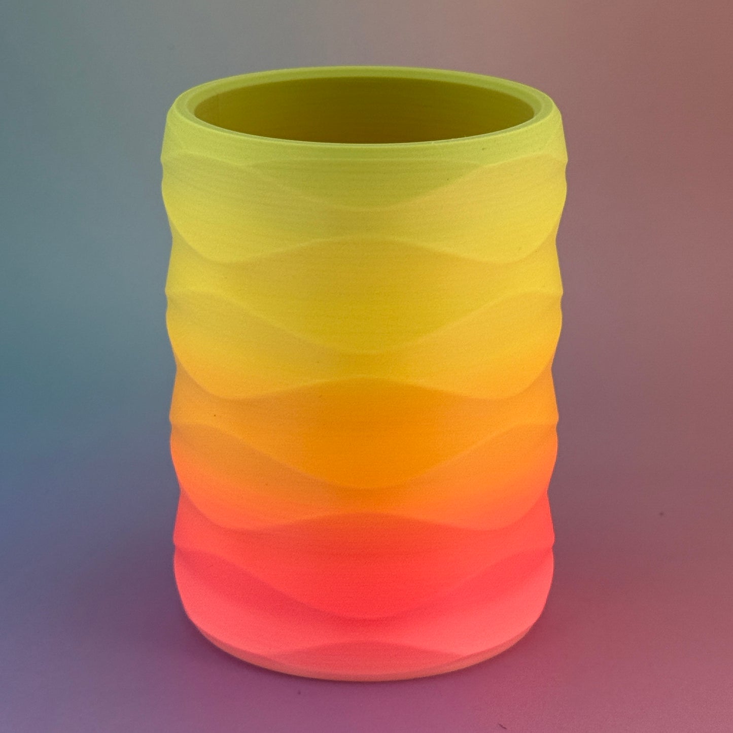Rainbow Regular Can Kozy – 3D Printed Colorful Drink Holder for Standard Cans