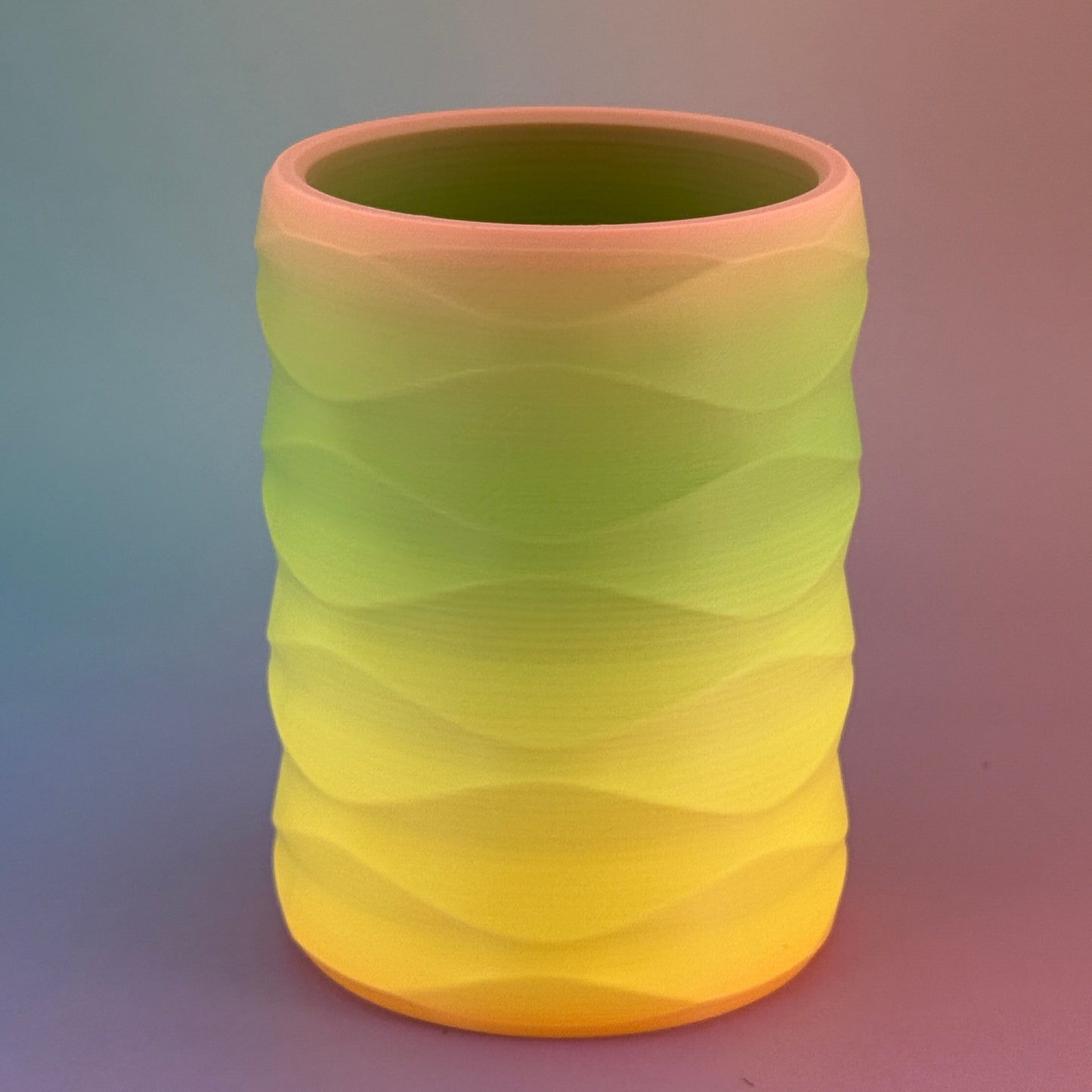 Rainbow Regular Can Kozy – 3D Printed Colorful Drink Holder for Standard Cans