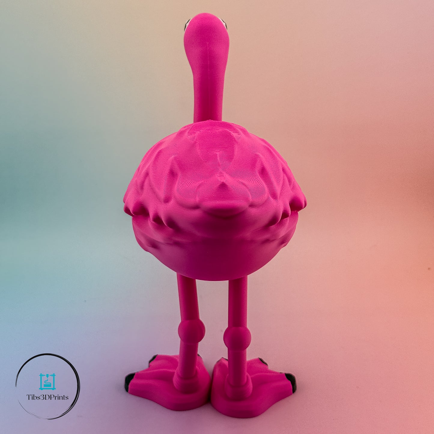 Flamingo Fidget — 3D Printed Bird