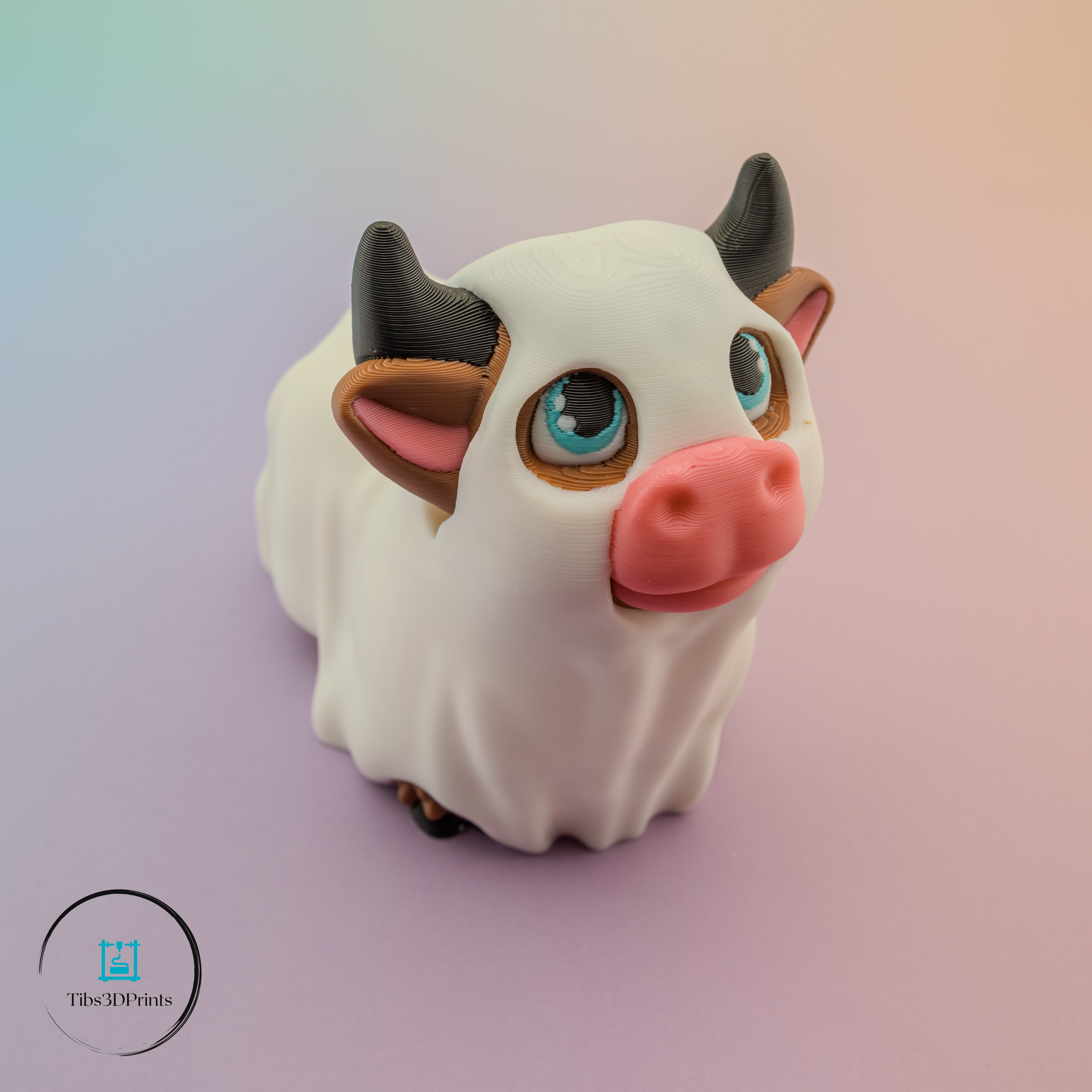 Boo Moo – Halloween Ghost Cow Figurine – Tibs3DPrints