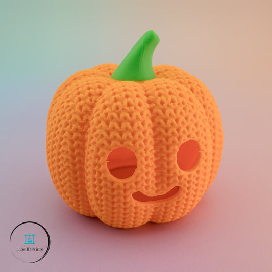 Hallow Pumpkin – Smiling 3D Printed Jack-O’-Lantern