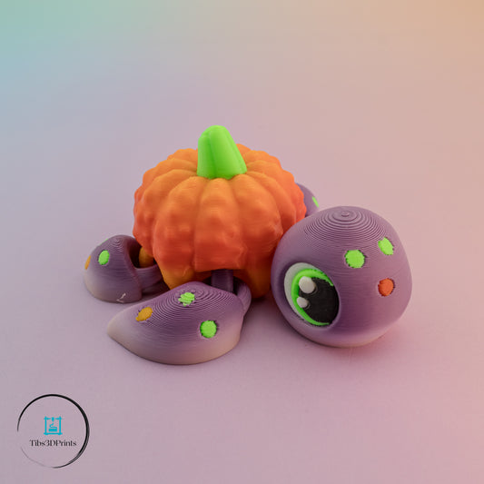 Pumpkin Turtle — Halloween Edition