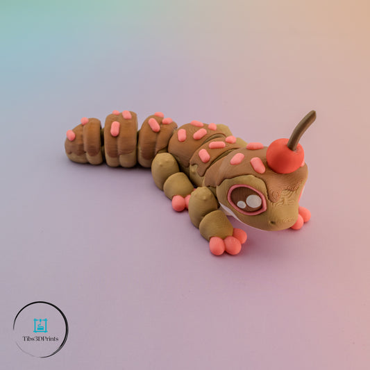 Cherry Sundae Gecko (Articulated)