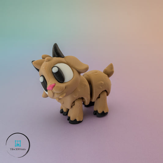 Cute Goat – Articulated 3D Print