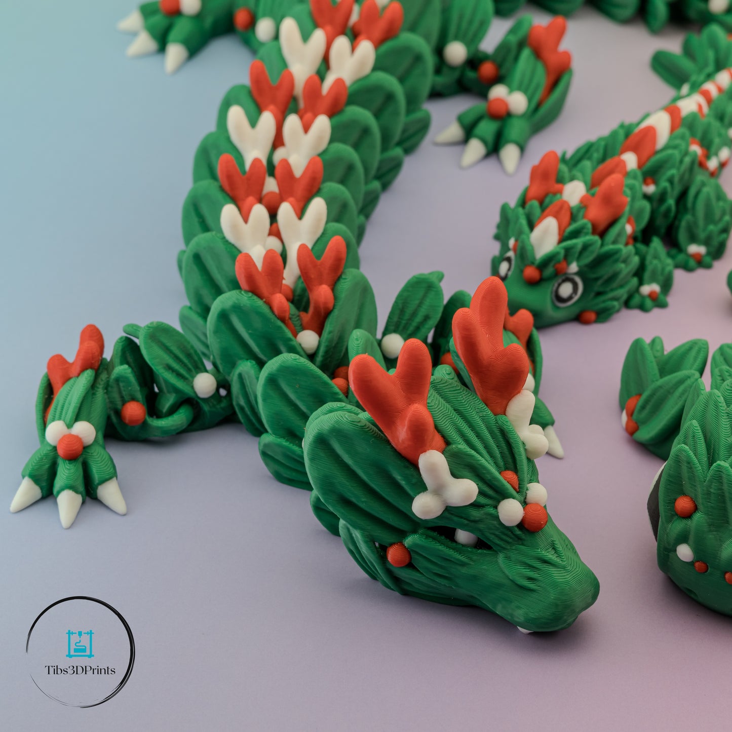 2024 Holiday Collection - Festive 3D Printed Decor