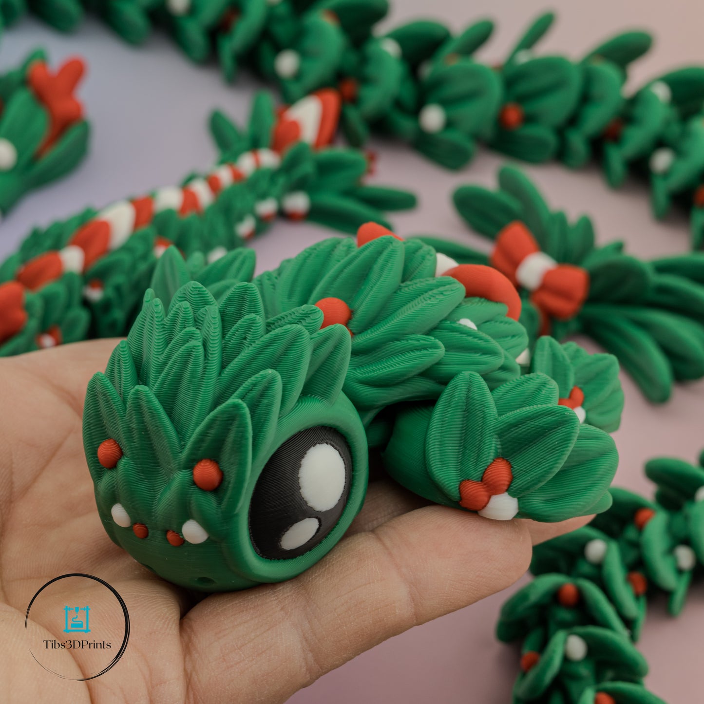 2024 Holiday Collection - Festive 3D Printed Decor