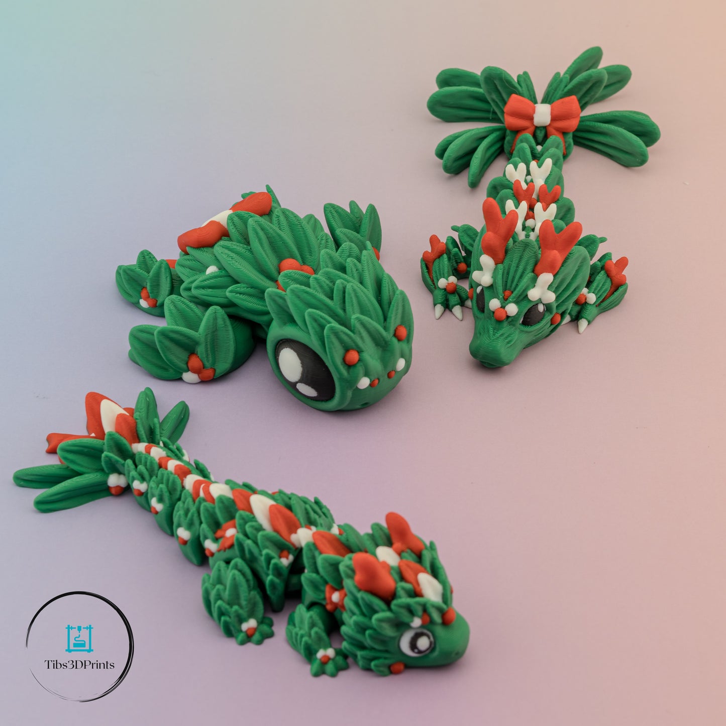 2024 Holiday Collection - Festive 3D Printed Decor