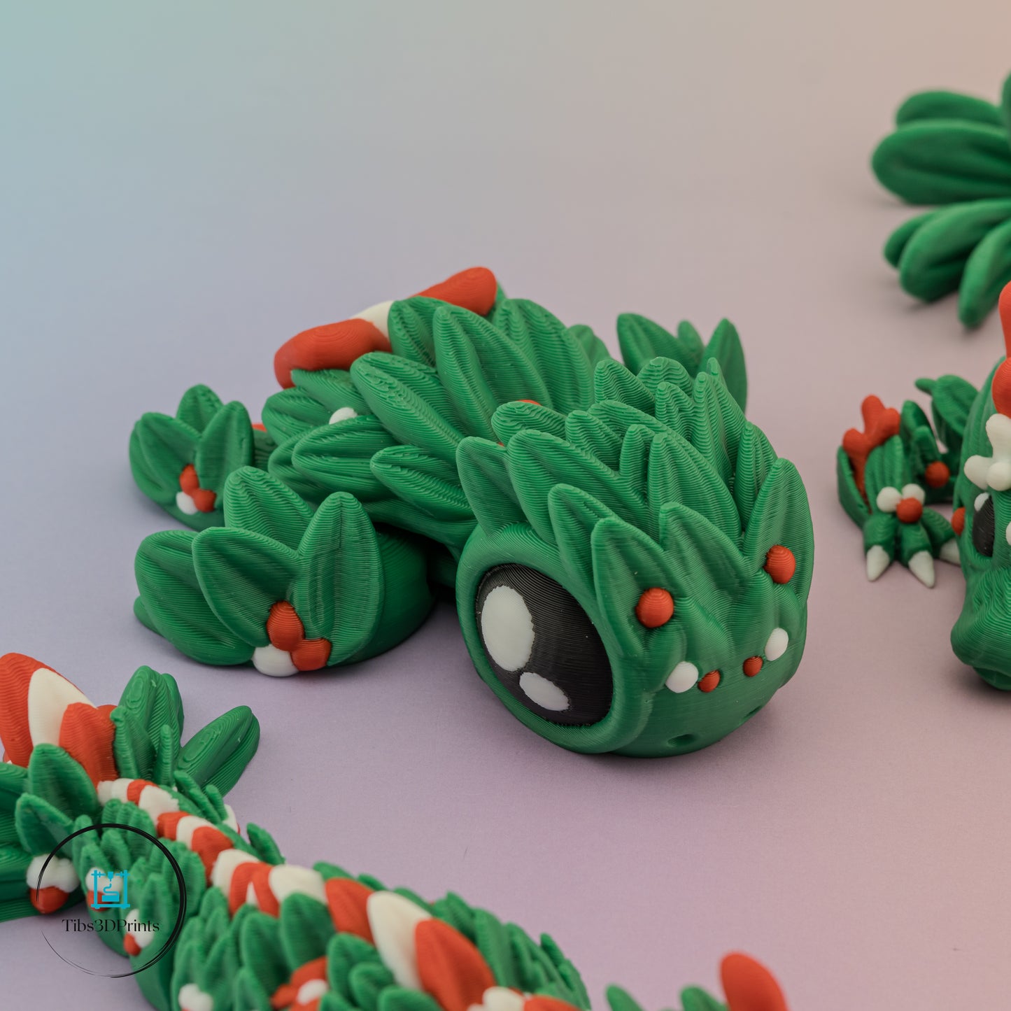 2024 Holiday Collection - Festive 3D Printed Decor