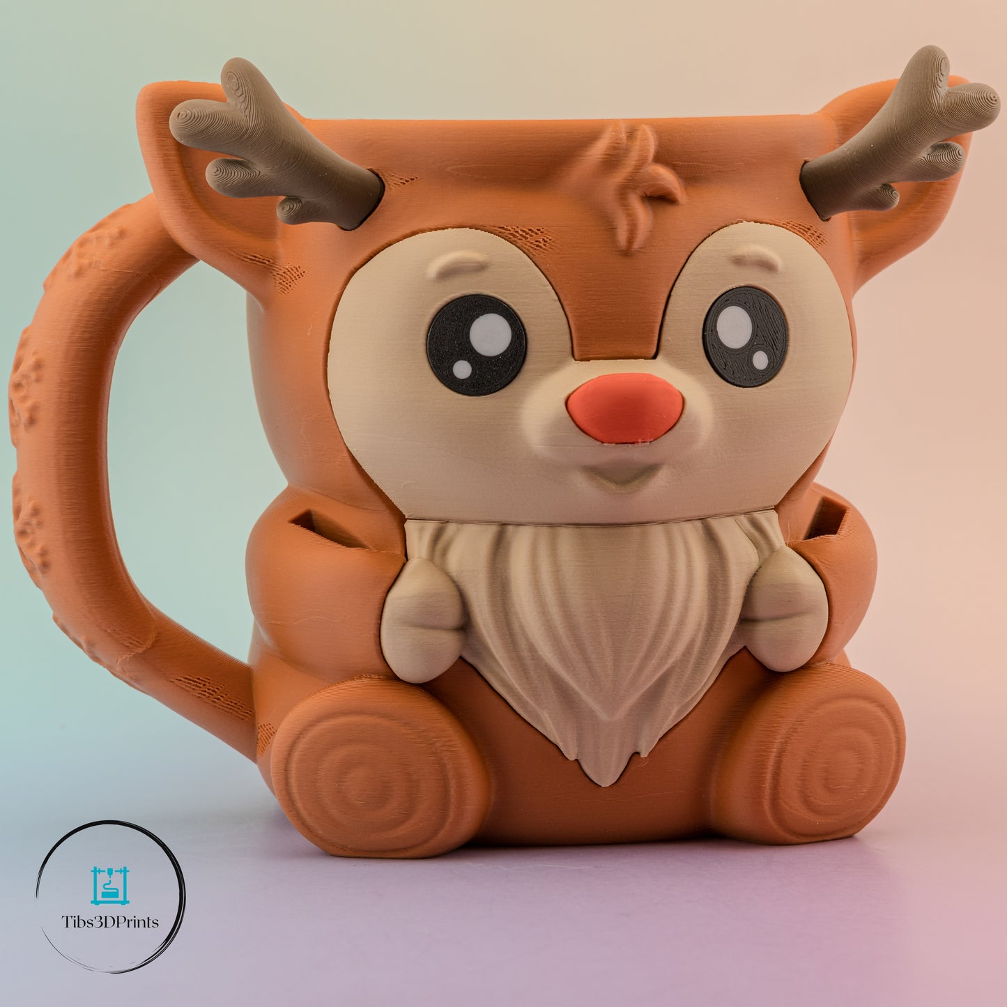 Reindeer Pint Ice Cream Holder