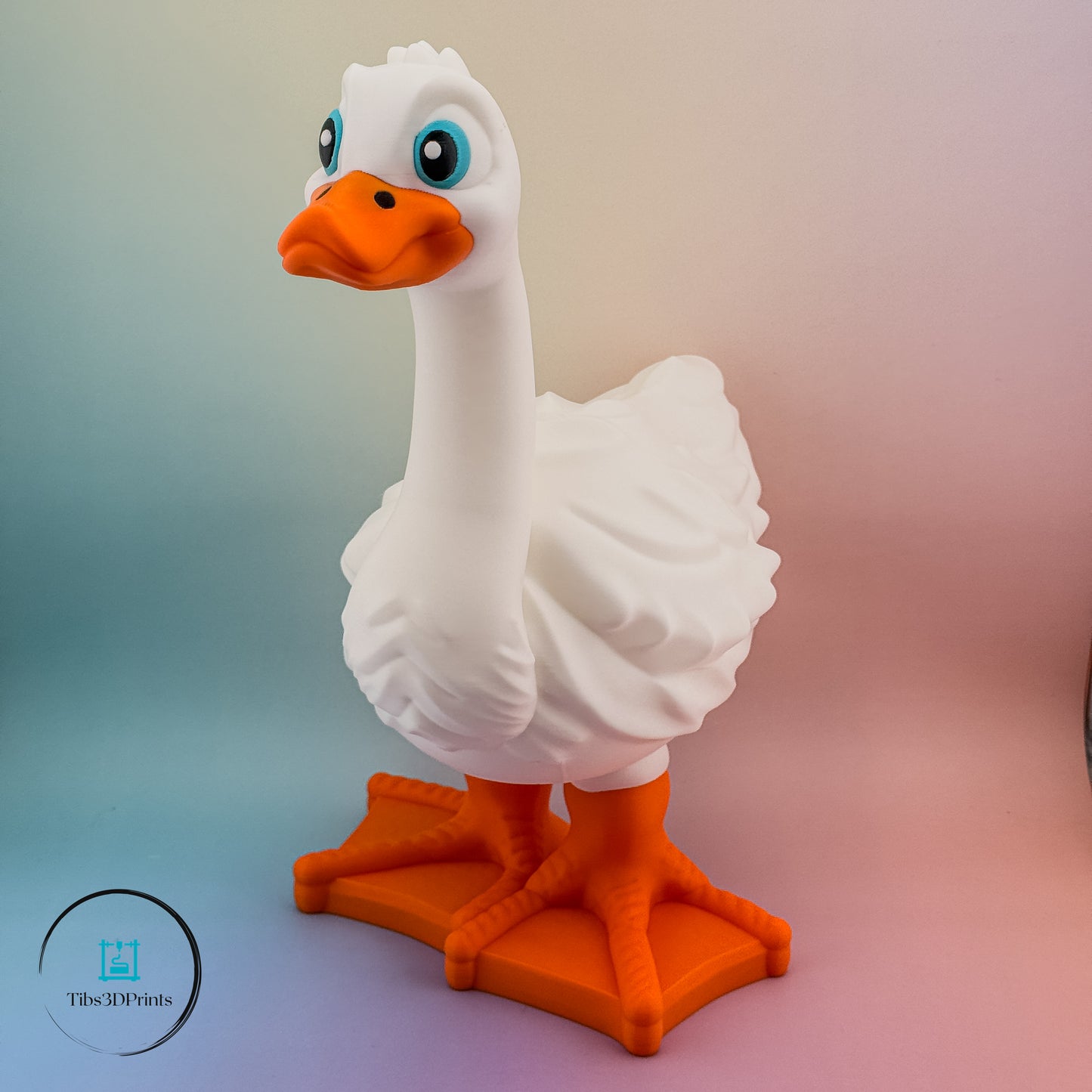 3D Printed Porch Goose | Cute Garden Decor | Indoor Outdoor Figurine