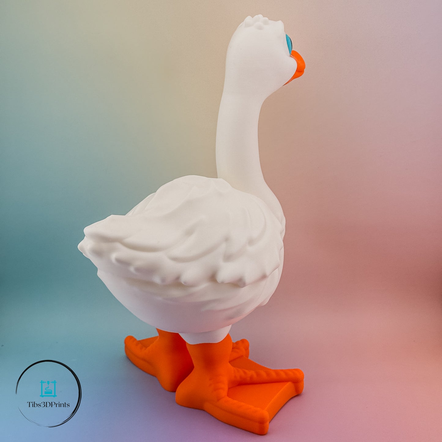 3D Printed Porch Goose | Cute Garden Decor | Indoor Outdoor Figurine
