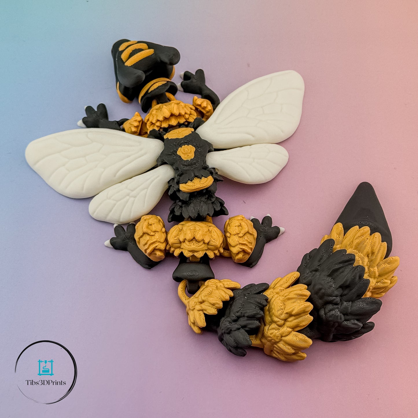 Bumble Bee Dragon — Articulated Fidget