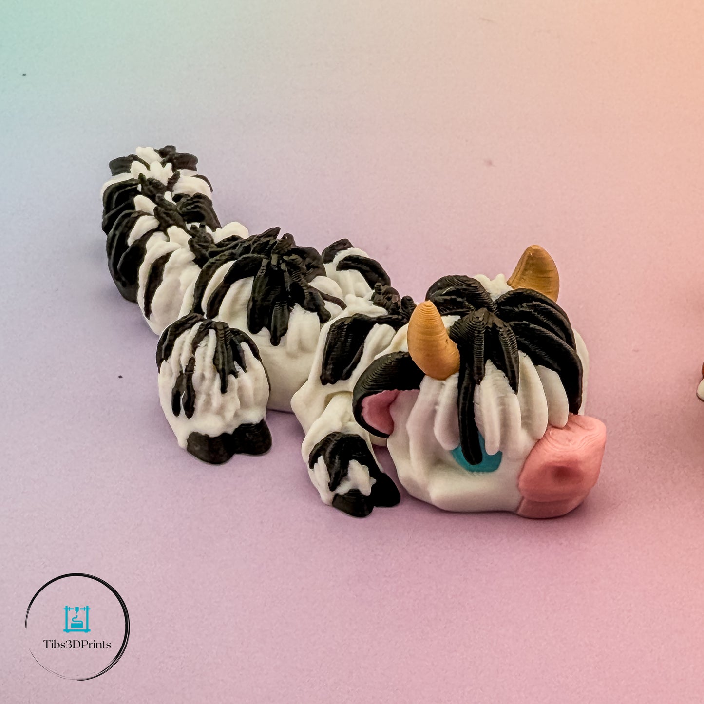 Highland Cow Trio — Articulated Fluffy Friends