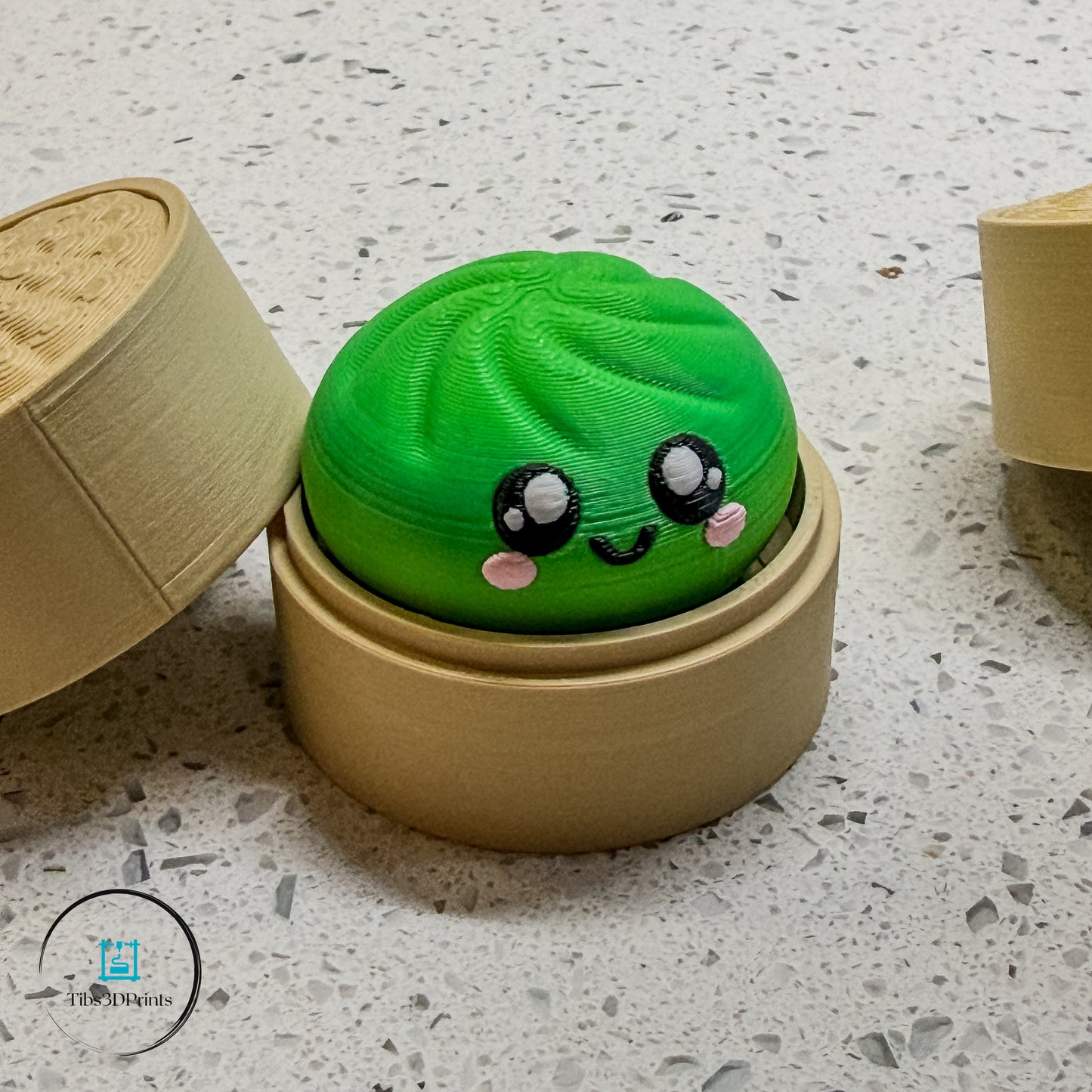 Dumpling Clicker 2-Pack with Bamboo Steamer Box