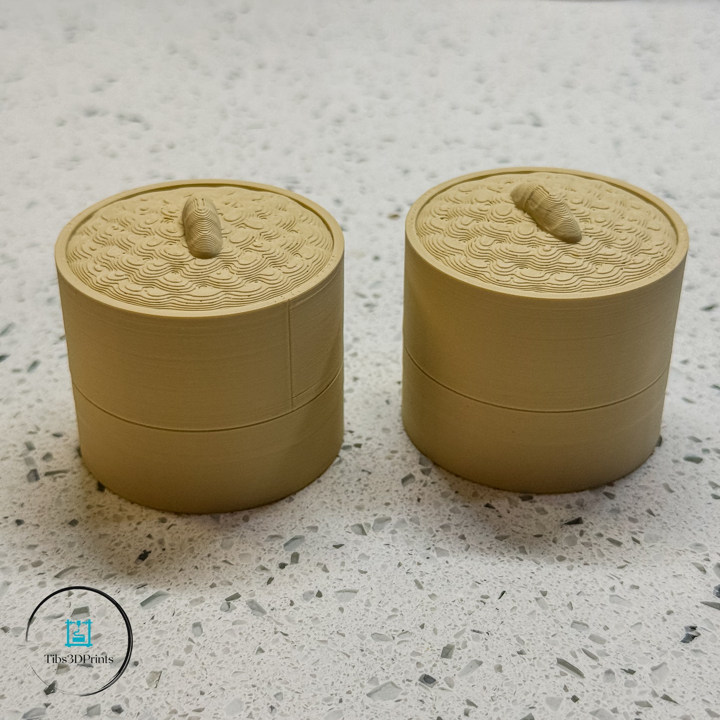 Dumpling Clicker 2-Pack with Bamboo Steamer Box