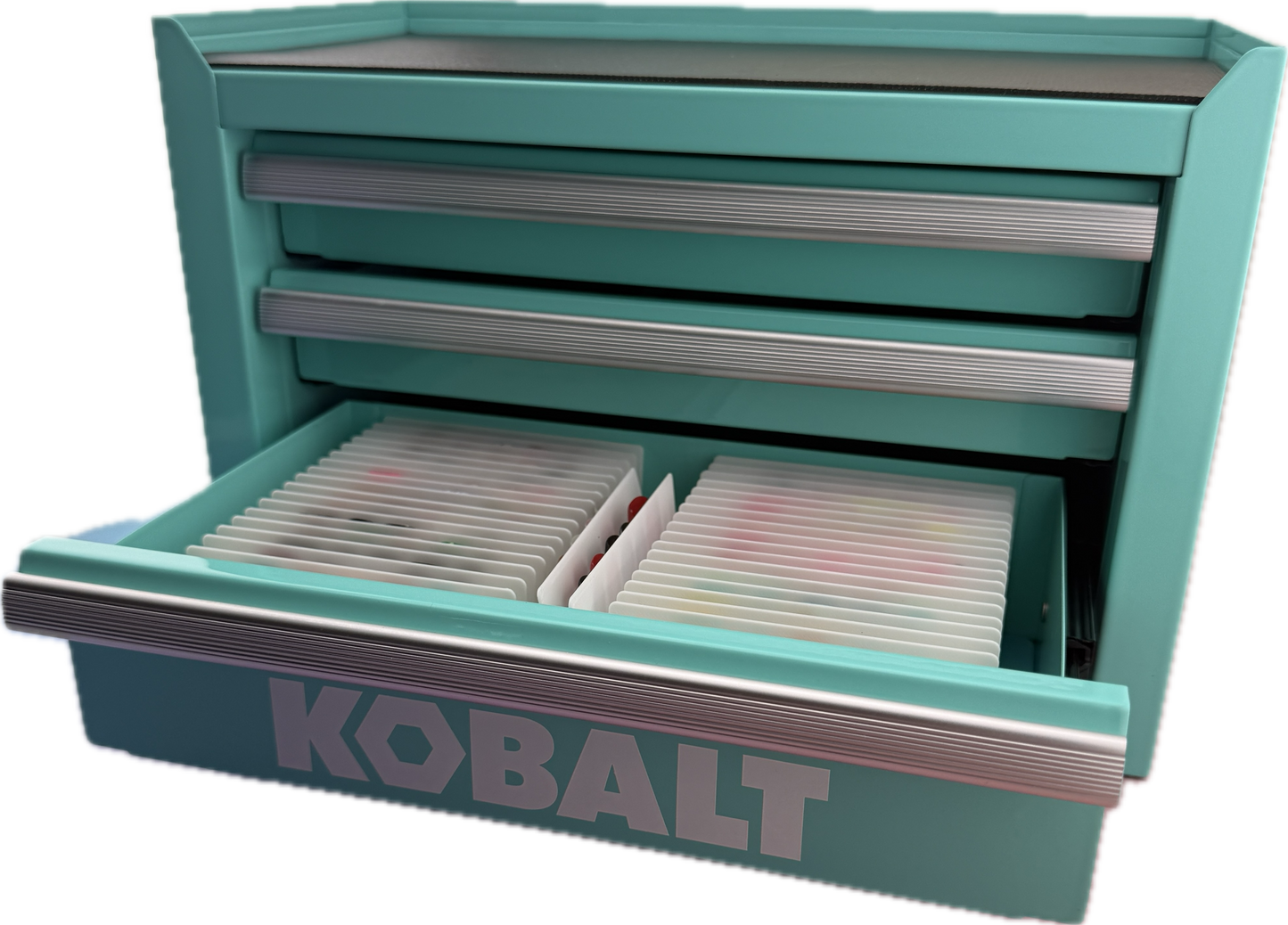 Nail Display Insert for Kobalt Mini Toolbox | Press-On Nail Storage System