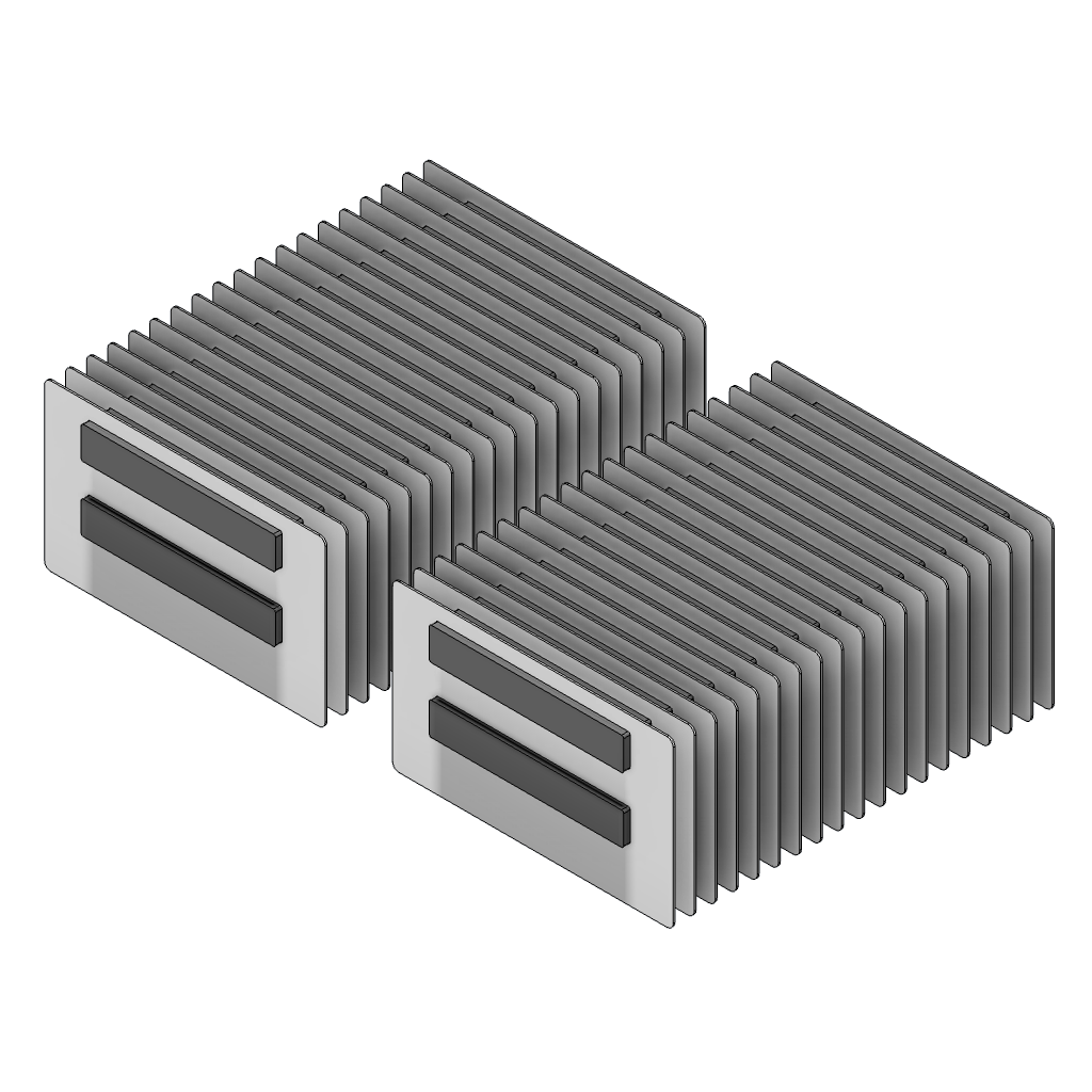 Nail Display Insert for Kobalt Mini Toolbox | Press-On Nail Storage System